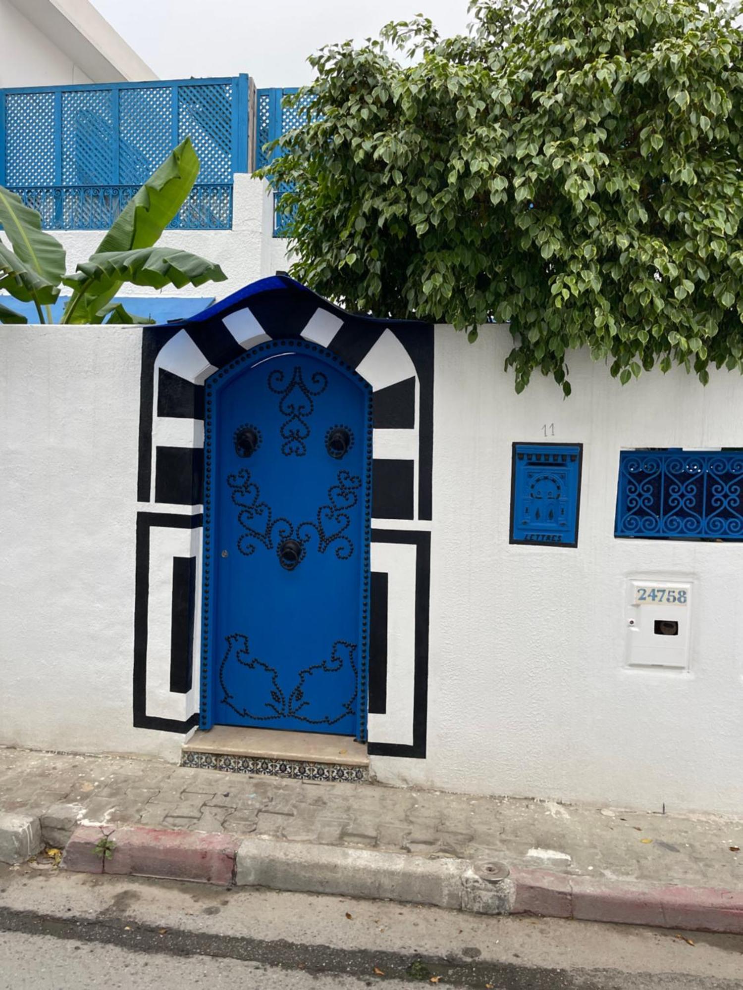The Blue And White Perle Villa Sidi Bou Said Bagian luar foto