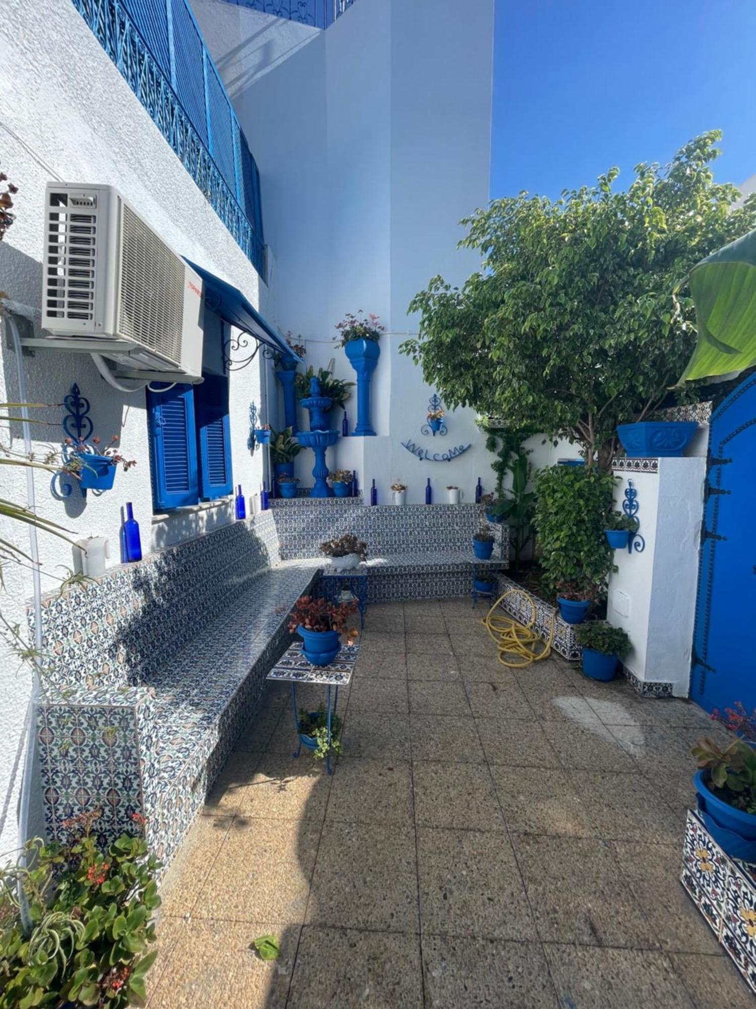 The Blue And White Perle Villa Sidi Bou Said Bagian luar foto