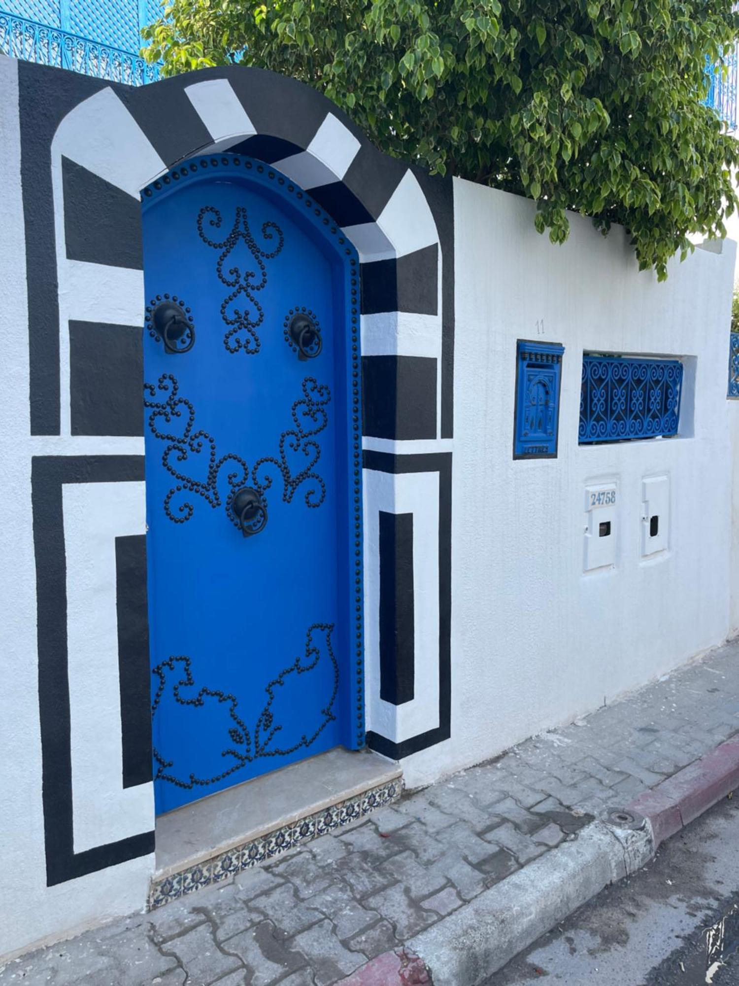The Blue And White Perle Villa Sidi Bou Said Bagian luar foto